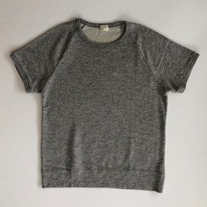 Club Monaco Short Sleeve raglan Sweatshirt
